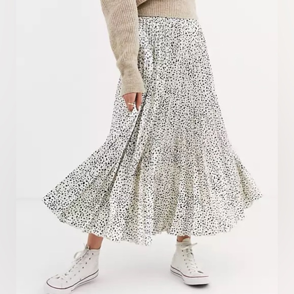 ASOS Black and White Polka Dot Skirt - Picture 9 of 9